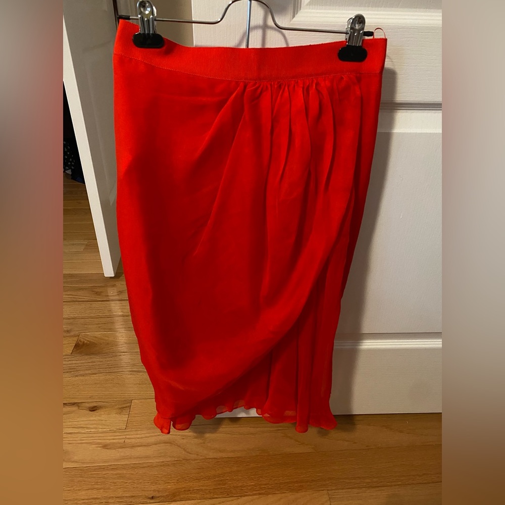 New giambattista valli silk skirt